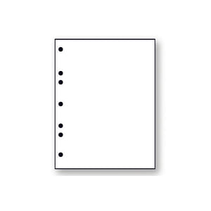 Pre-Punched Paper — Top- & Side- Hole Punched Paper