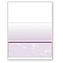 8-1/2'' x 11" Standard Purple Marble Laser Check, Bottom Position, 24# Stock (Carton of 2500)
