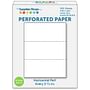 Perforated Paper, Perforations Every 3 2/3\