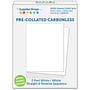 2-Part Reverse & Straight Sequence White / White Pre-Collated Carbonless Paper (Carton of 5000 Sheets)