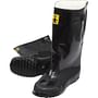 Size 12, Black, Rubber Over The Shoe Slush Boots (1 Pair Per Package)