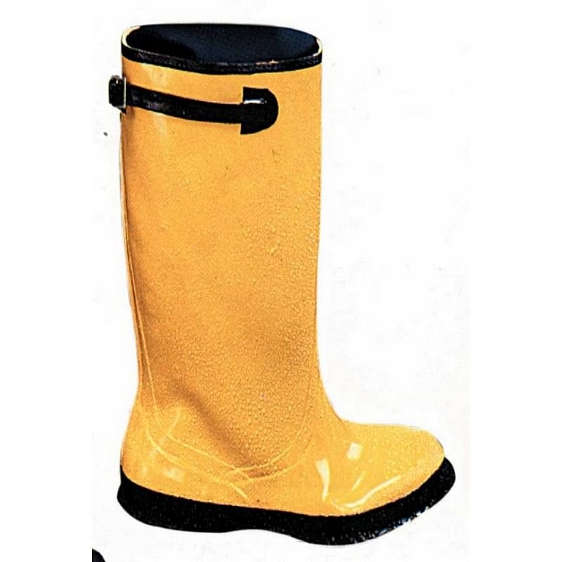 Yellow Rubber Slush Boots 17 size 17