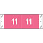 Tabbies 11850 Compatible Numeric "11" Labels, Laminated Stock, 1/2" X 1-1/2" Individual Numbers - Roll of 500