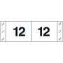 Tabbies 11830 Compatible Numeric "9" Labels, Laminated Stock, 1/2" X 1-1/2" Individual Numbers - Roll of 500