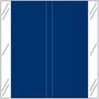 Tabbies 11600 Compatible Solid Dark Blue Labels, 100# laminated stock, 1-1/2" x 1-1/2" Individual Colors - Roll of 509
