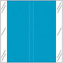 Tabbies 11600 Compatible Solid Light Blue Labels, 100# laminated stock, 1-1/2" x 1-1/2" Individual Colors - Roll of 500