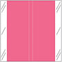 Tabbies 11600 Compatible Solid Pink Labels, 100# laminated stock, 1-1/2" x 1-1/2" Individual Colors - Roll of 502