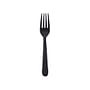 Heavy Weight Polypropylene Bagged Fork, Black (100 per Bag, 10 Bags per Case)