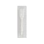 Medium PP Individually Wrapped Fork, White (250 per Bag, 4 Bags per Case)
