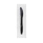 Heavy Weight Polypropylene Individually Wrapped Knife, Black (1000 per Case)