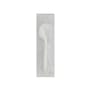 Medium Weight Polystyrene Individually Wrapped Soup Spoon, White (1000 per Case)