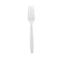 Heavy Weight Polystyrene Unwrapped Fork, White (1000 per Case)