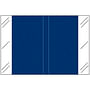 Tabbies 11100 Compatible Solid Dark Blue Labels, 100# laminated stock, 1-1/2" x 1" Individual Colors - Roll of 509