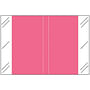 Tabbies 11100 Compatible Solid Pink Labels, 100# laminated stock, 1-1/2" x 1" Individual Colors - Roll of 502