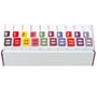 Digi Color DCNM Compatible Numeric "0-9" Labels, Laminated Stock, 1-1/2" x 1" Complete Set - 10 Rolls of 250