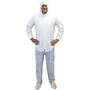 2XL, Breathable Micro Film Coveralls w/Hood, Feet and Elastic Wrists (25 Per Case)