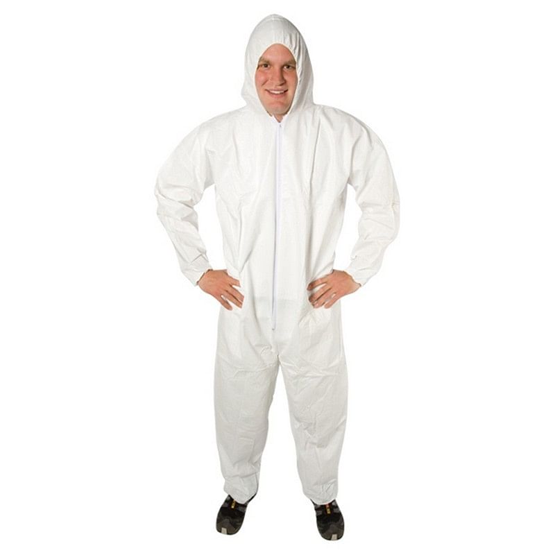 5XL, Breathable Micro Film Coveralls w/Hood & Ankles (25 Per Case)