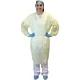 XL, Yellow Isolation Polypropylene Gown w/Ties (50 Per Case)