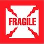 4" x 4" Fragile Labels (500 per Roll)