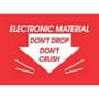 2" x 3" Electronic Material Don't Drop Don't Crush Labels (500 per Roll)