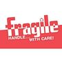 3" x 5" Fragile Handle With Care Labels (500 per Roll)