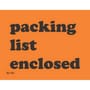 3" x 4" Packing List Enclosed Labels (500 per Roll)