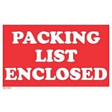 Enclosed Labels - Packing List Enclosed & More