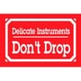 2" x 3" Delicate Instruments Don't Drop Labels (500 per Roll)