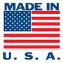 1" x 1" Made In USA Labels (500 per Roll)
