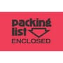 3" x 4" Packing List Enclosed Labels (500 per Roll)
