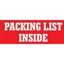 1-1/2" x 3" Packaging List Inside Labels (500 per Roll)