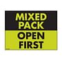 3" x 4" Mixed pack Open first Labels (500 per Roll)