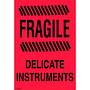 4" x 6" Fragile Delicate Instrument Labels (500 per Roll)