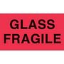3" x 5" Glass Fragile Labels (500 per Roll)