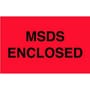 3" x 5" MSDS Enclosed Labels (500 per Roll)