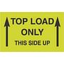 3" x 5" Top Load Only This Side Up Labels (500 per Roll)