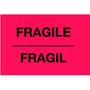 2" x 3" Fragile Bilingual Labels (500 per Roll)