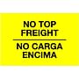 3" x 5" No Top Freight Bilingual Labels (500 per Roll)