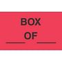 3" x 5" Box ____ Of ____ Labels (500 per Roll)