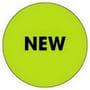 2" Diameter New Circle Labels (500 per Roll)