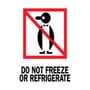 3" x 4" Do Not Freeze or Refrigerate Labels (500 per Roll)