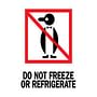 4" x 6" Do Not Freeze or Refrigerate Labels (500 per Roll)