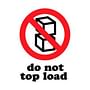3" x 4" Do Not Top Load Labels (500 per Roll)