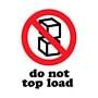 4" x 6" Do Not Top Load Labels (500 per Roll)