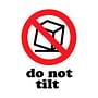 4" x 6" Do Not Tilt Labels (500 per Roll)