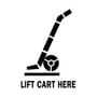 3" x 4" Lift Cart Here Labels (500 per Roll)