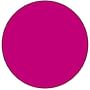 1/2" Diameter Fluorescent Pink Circle Labels (500 per Roll)
