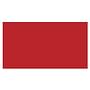 2" x 4" Standard Red Rectangle Labels (500 per Roll)