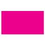 3" x 6" Fluorescent Pink Rectangle Labels (250 per Roll)