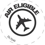 Air Eligible Labels - Round Air Shipment Labels
